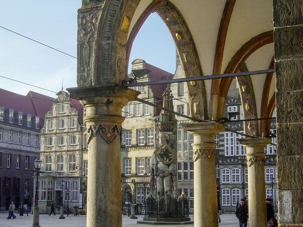 Gasthaus Hotel Brémai repülőtér Kültér fotó